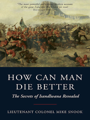 How Can Man Die Better - ebook